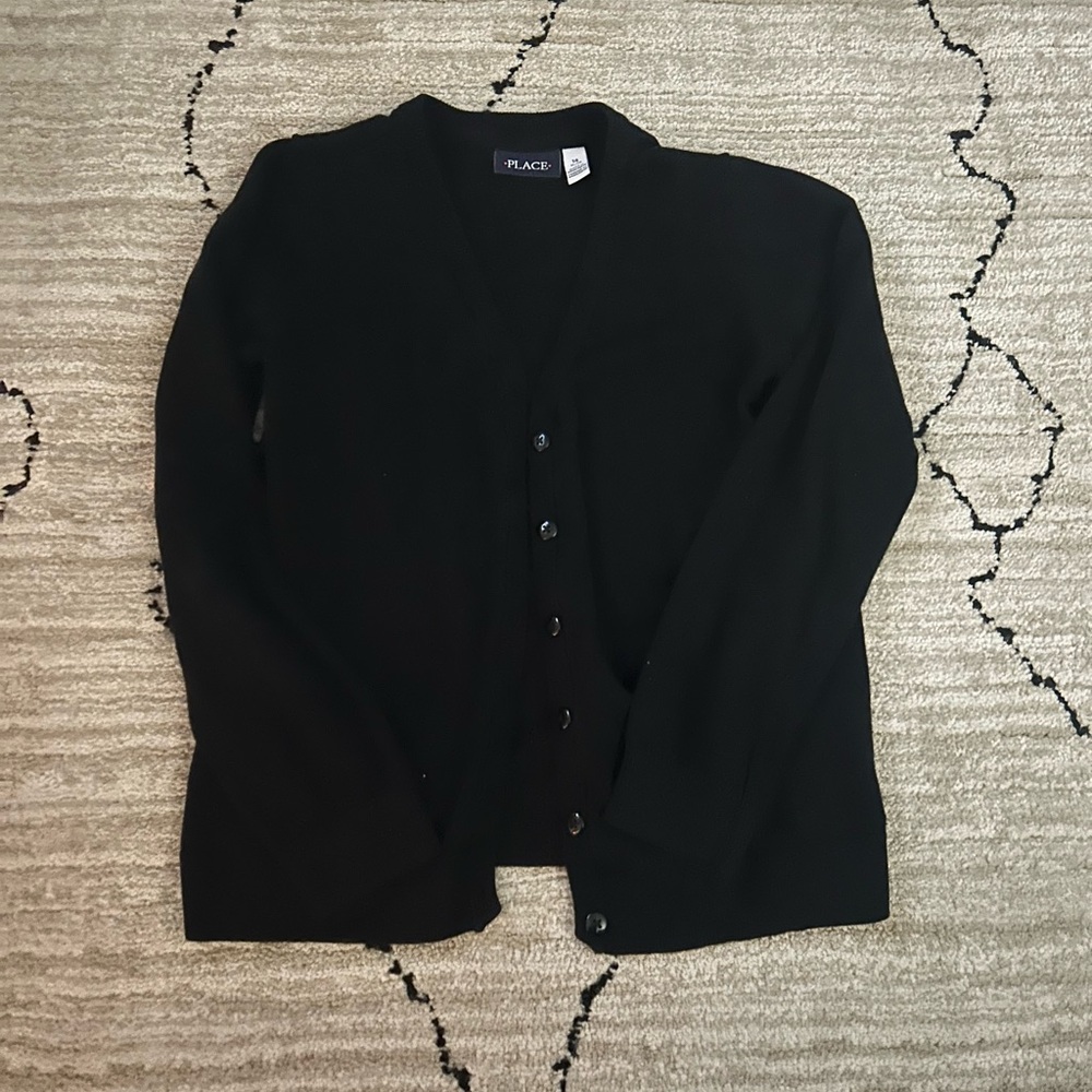 Children’s Place Black Cardigan - size 14